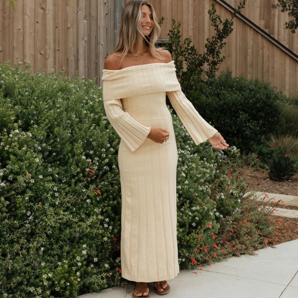 Worth Collective Evella Maxi Dress in Butter Yellow - Bump Friendly